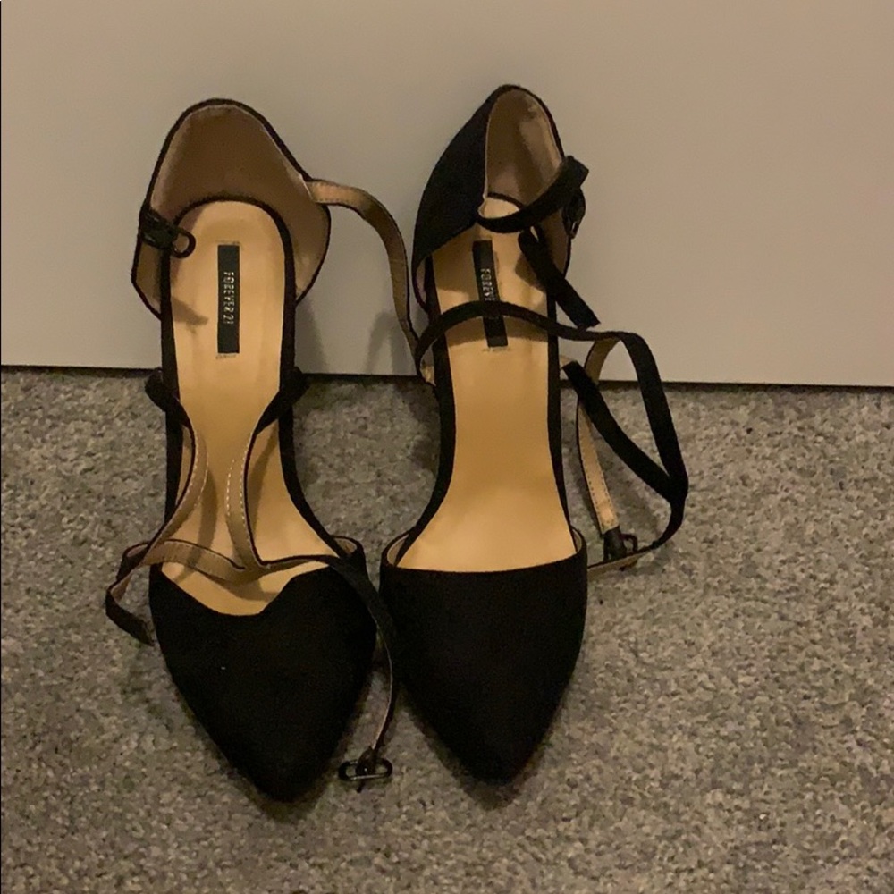 Black heels